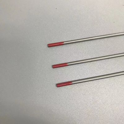 2.4mm*175mm WT20 Eletrodos de tungstênio para tocha de soldagem TIG Red Tip Suporte personalizado