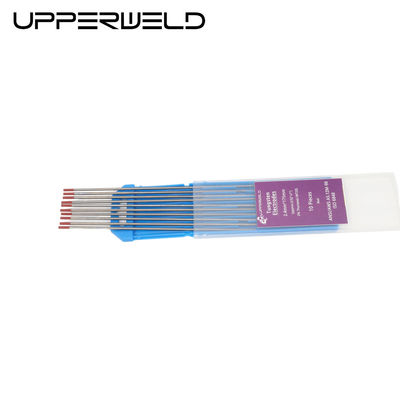 WT20 Eletrodo de Soldadura de Tungstênio Tig Torado Vermelho Superior para aço carbono e inoxidável