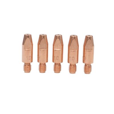 OBM Suporte personalizado TIG Acessórios Gas Power Copper Mig Soldagem Tocha M6 28 1.0MM