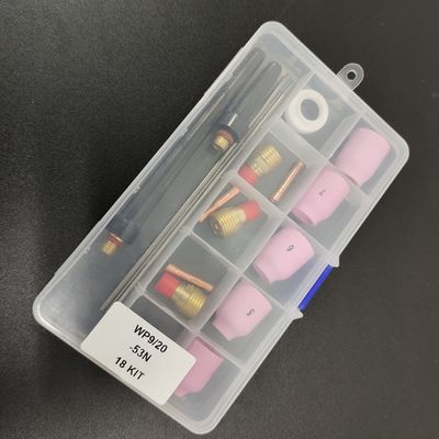 Suporte OEM WP 9/20-53N 18KIT Tig Acessórios de Soldadura Conjunto de bocal cerâmico TIG Kit de consumíveis