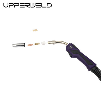 comprimento do cabo 4 UPPERWELD 24KD MIG Soldagem Tocha Tocha inteira para soldagem profissional