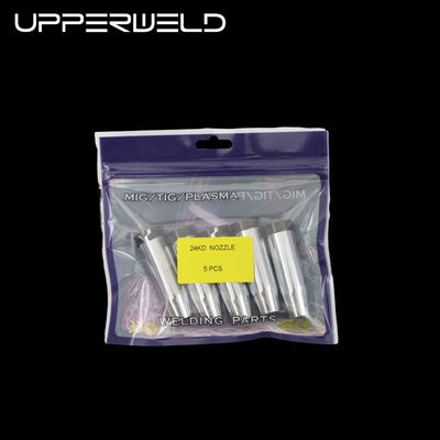 24KD MIG/MAG Tocha de Soldadura Bocal de Soldadura Cilíndrico 1,2 cm Diâmetro 5PCS