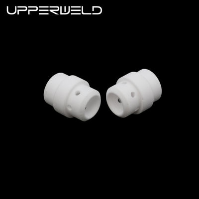 UPPERWELD 24KD Diffusor de gás refrescado por água Mig Torch Cerâmica branca para solda profissional