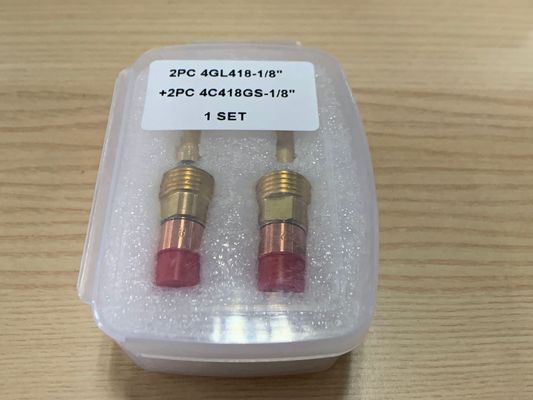 TIG Soldadura Kit de corpo de lente de gás para melhor desempenho e durabilidade da soldadura