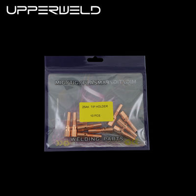 OEM Customizado MIG Acessório UPPERWELD 25AK tip holder para água resfriada de gás Mig tocha