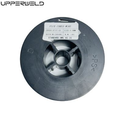 MIG Wire E71T-GS de núcleo de fluxo, aço leve inoxidável para trabalhos de solda e aplicações ao ar livre