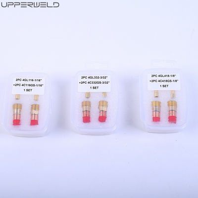 WP-17/18/26 Kit de lentes de gás com bocal cerâmico para as suas necessidades