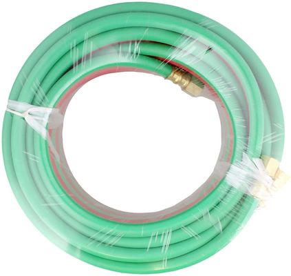 NBR Oxigénio Acetileno Mangueira 1/4 polegada B Acessórios Twin Soldadura Mangueira para 50ft Eficiência