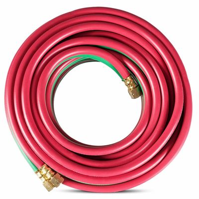 1/4 de polegada preto Twin Soldagem Tocha mangueira para versátil e Oxy Acetylene cortar oxigênio