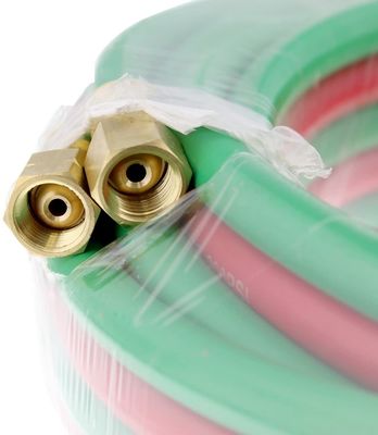Tocha de corte de mangueira dupla multifuncional de borracha industrial de 12 pés para solda de acetileno