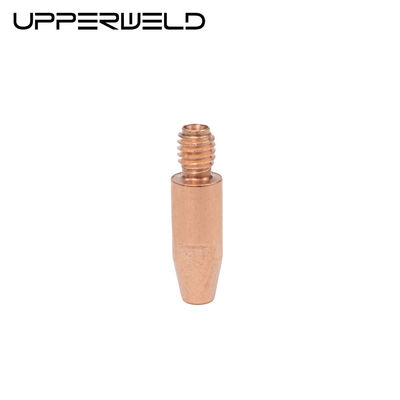 Diâmetro de fio 0,8-1,2 mm M6*28 mm 1,2 mm Pinta de contato para tocha de soldagem Mig Consumível