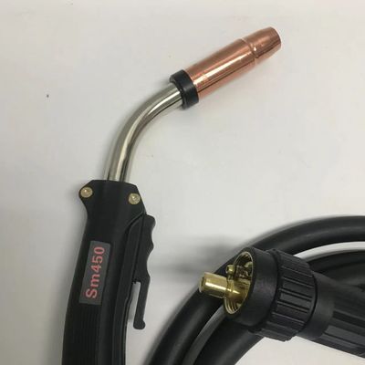 SM450 Tocha de solda MIG do tipo Tweco Tocha MIG com Euro Connector Gas Welding Gun