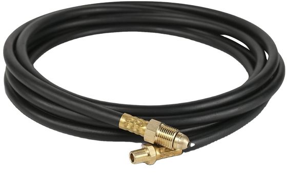 NBR Mig Tig 12' mangueira de soldadura de gás inerte 5/8&quot; UNF-18RH mangueira reguladora de fluxo do medidor de gás de mistura de CO2