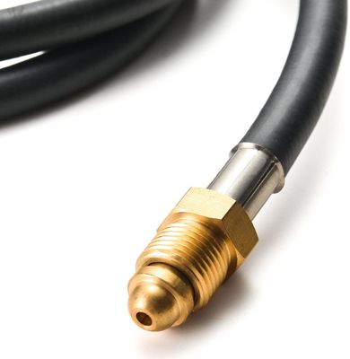 NBR Mig Tig 12' mangueira de soldadura de gás inerte 5/8&quot; UNF-18RH mangueira reguladora de fluxo do medidor de gás de mistura de CO2