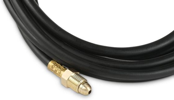 NBR Mig Tig 12' mangueira de soldadura de gás inerte 5/8&quot; UNF-18RH mangueira reguladora de fluxo do medidor de gás de mistura de CO2
