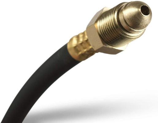 NBR Mig Tig 12' mangueira de soldadura de gás inerte 5/8&quot; UNF-18RH mangueira reguladora de fluxo do medidor de gás de mistura de CO2