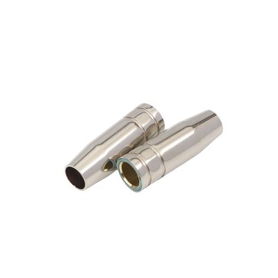 Consumíveis de solda Binzel UPPER 15AK Bocal de gás com material de cobre e comprimento de 53 mm