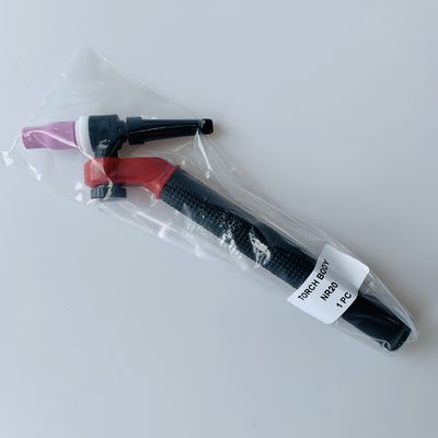 Corpo de tocha de cerâmica NR-20 TIG personalizado Pescoço giratório TIG Soldadura Cabeça de tocha arrefecida a ar