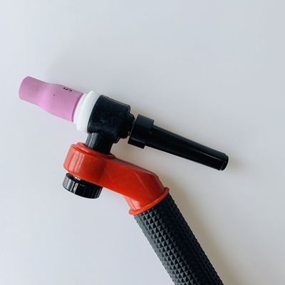 Corpo de tocha de cerâmica NR-20 TIG personalizado Pescoço giratório TIG Soldadura Cabeça de tocha arrefecida a ar