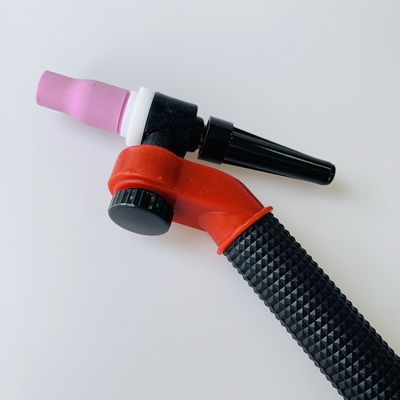 Corpo de tocha de cerâmica NR-20 TIG personalizado Pescoço giratório TIG Soldadura Cabeça de tocha arrefecida a ar