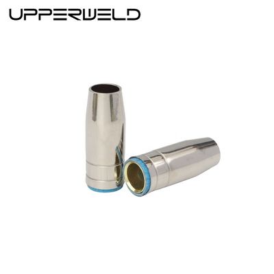 Nozzle cónico Shield Cup Refrigerante AIR resfriado 25AK MIG MAG CO2 Soldagem Tocha Gas Nozzle