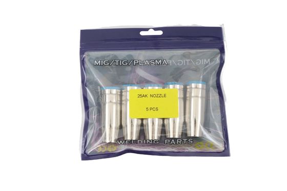 Nozzle cónico Shield Cup Refrigerante AIR resfriado 25AK MIG MAG CO2 Soldagem Tocha Gas Nozzle