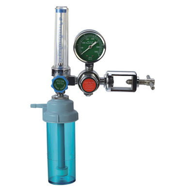 Pressão máxima de entrada 4000 Psi Regulador de cilindros de oxigênio médico de alta precisão de fluxo CGA540
