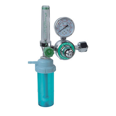 Pressão máxima de entrada 4000 Psi Regulador de cilindros de oxigênio médico de alta precisão de fluxo CGA540