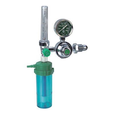 Pressão máxima de entrada 4000 Psi Regulador de cilindros de oxigênio médico de alta precisão de fluxo CGA540