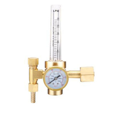 1/4-inch Female Flare Inlet Connection Single Flowmeter para regulador de azoto de argônio