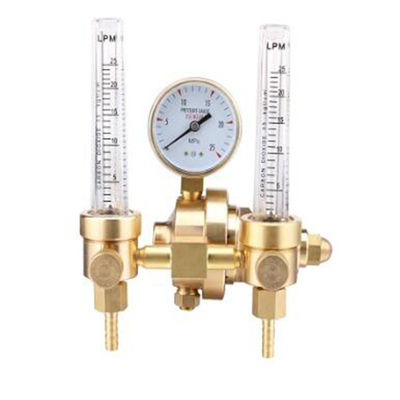 1/4-inch Female Flare Inlet Connection Single Flowmeter para regulador de azoto de argônio