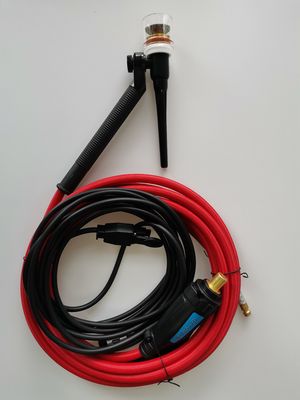 Suporte personalizado OEM Black WP26 TIG Soldagem Tocha com 4m cabo e bocal de cerâmica