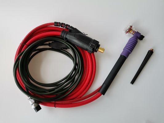 Suporte personalizado OEM Black WP26 TIG Soldagem Tocha com 4m cabo e bocal de cerâmica