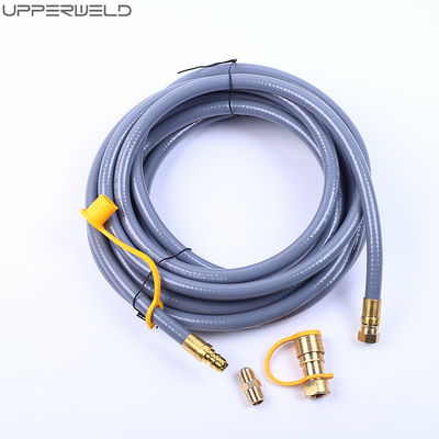Tubos de gás natural flexíveis e duráveis de 6/9 mm com kit de ligação rápida de 3/8 de polegada de diâmetro