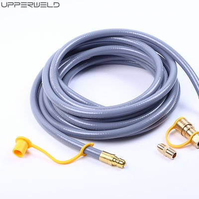 Tubos de gás natural flexíveis e duráveis de 6/9 mm com kit de ligação rápida de 3/8 de polegada de diâmetro