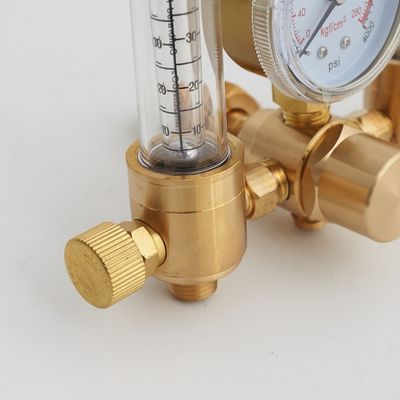 Regulador de CO2 de argão de alta pressão para soldadores de gases padrão de manômetro de pressão de 3500 psi