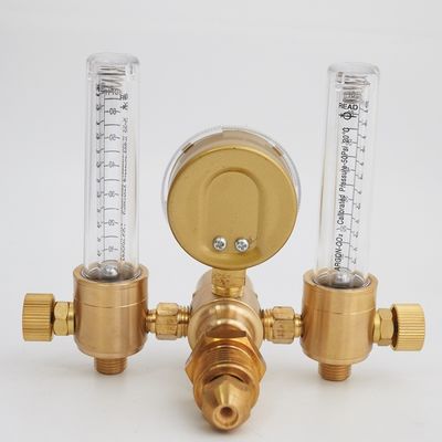 Regulador de CO2 de argão de alta pressão para soldadores de gases padrão de manômetro de pressão de 3500 psi