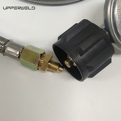 5 polegadas mangueira de gás de gás liquefeito propano aço inoxidável trançado camper tanque mangueira de gás 4 * 4 * x 15 GLP de