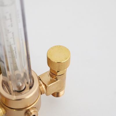 Medidor de fluxo do regulador de argão de dupla saída para redução de gás de alta pressão para controlo de ar de CO2