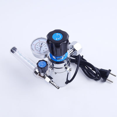 Regulador de CO2 de soldadura do medidor de caudal de pressão com redutor de pressão e botão de regulação