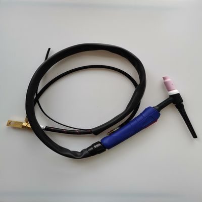 WP-26V-R 35-70 EU Plug TIG Kit de tocha Arma de solda arrefecida a ar com válvula de gás 200A Preto Vermelho