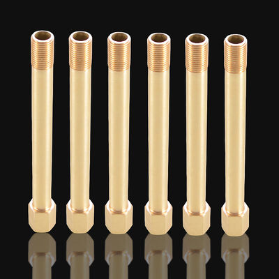 Tubos de gás liquefeito de latão de extensão de cordas de conector de tubos 1/8" 1/4" 3/8" cabeça feminina