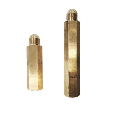 Tubos de gás liquefeito de latão de extensão de cordas de conector de tubos 1/8" 1/4" 3/8" cabeça feminina