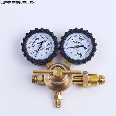 Regulador de gás dos gases padrão com pressão de entrega de 0-400 PSI e saída de entrada de latão