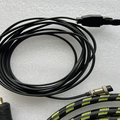 Cabeça de tocha flexível 10-25EU Plug TIG Soldagem Conjunto com cabo 4M conector de 5 pólos 150A