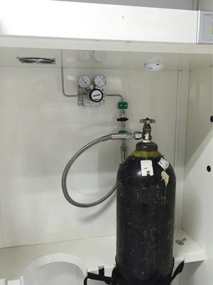 Regulador de laboratório de duplo estágio para medição de nitrogénio, hélio e argônio de gases especiais