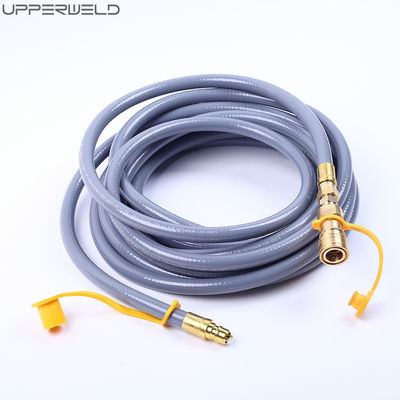 5/8&quot;/1/8&quot;/1/4&quot; Conectar tamanho 10/12/24 pés mangueira de gás natural para aquecedor de lareira Grill