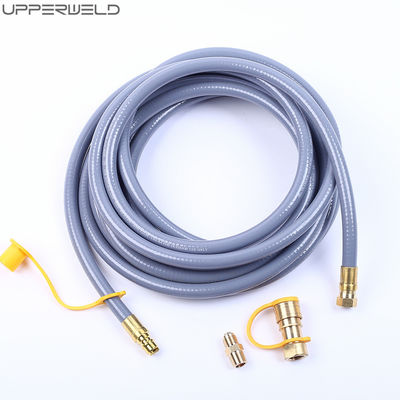 5/8&quot;/1/8&quot;/1/4&quot; Conectar tamanho 10/12/24 pés mangueira de gás natural para aquecedor de lareira Grill
