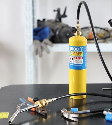 Serviço de corte de cilindros de processamento de tanques de propano de 1 lb