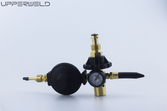 Conveniente CGA-580 Tanque Compatível Mylar Balão Regulador de Enchimento Inflator com Gauge
